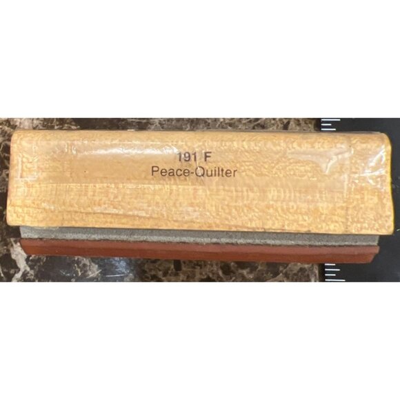 Penny Black 1994 Peace Quilter Rubber Stamp Wood-Mounted 191F - Picture 6 of 6